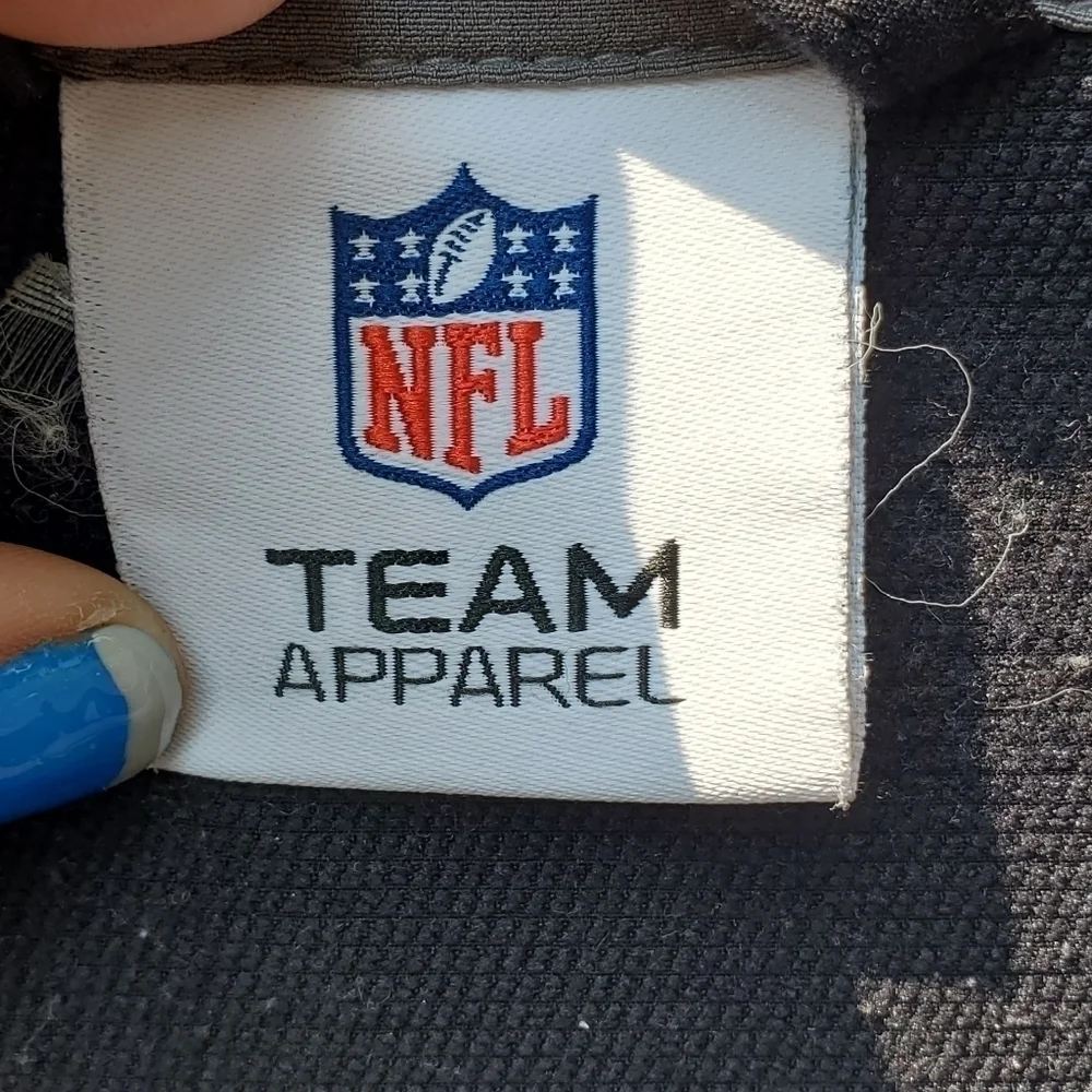 Steelers NFL Quarter Zip Pullover Jacket XL - Picture 8 of 11